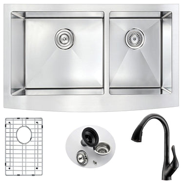 ANZZI ELYSIAN Series K36203A-031O Kitchen Sink Kitchen Sink ANZZI